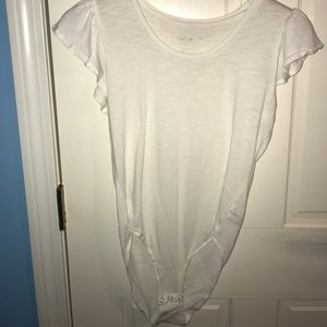 American Eagle White Bodysuit